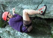 Rock climbing in Snowdonia