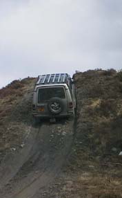 Keep control during a 4 x 4 team building event