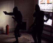The Special Forces team comes in shooting